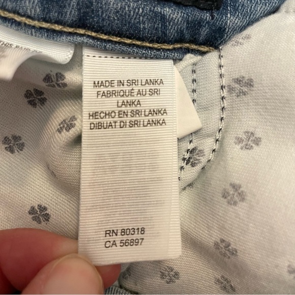 Lucky Brand Sasha Super Skinny Jeans. Size 00/ 24 - Picture 6 of 7